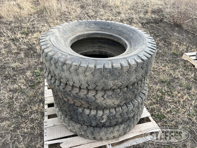 (4) 9.00-20 tires